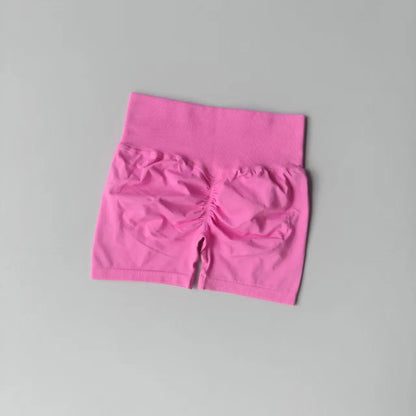 Short de Sport Femme – Taille Haute, Effet Push-Up & Séchage Rapide