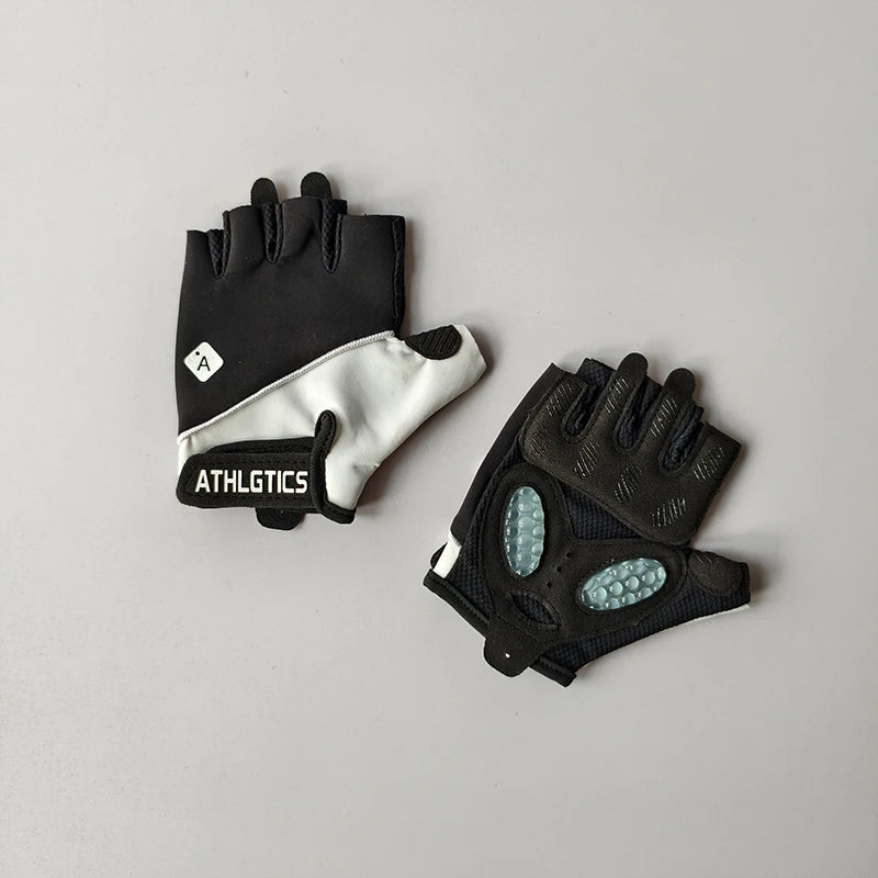Gants de fitness femme demi‑doigts – antidérapants