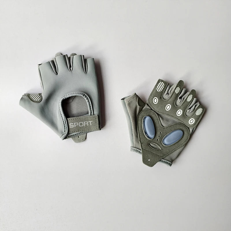 Gants de fitness femme demi‑doigts – antidérapants