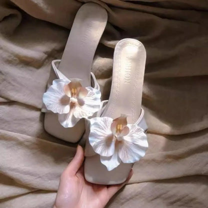 Sandales fleurs