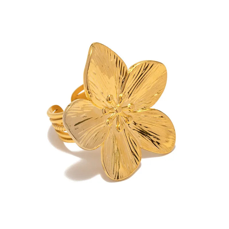 Bague à fleurs