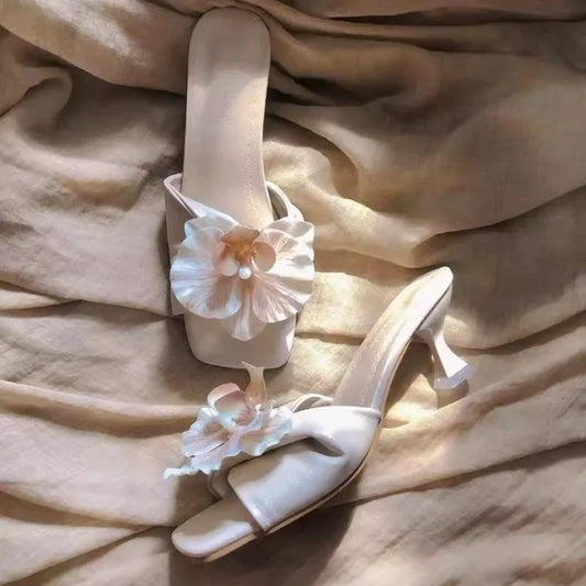Sandales fleurs