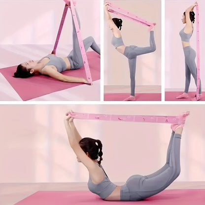 Bande d'entraînement d'étirement de Yoga, Pilates, danse, bande de résistance positionnelle numérique adaptée à l'étirement complet du corps