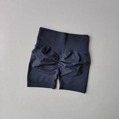 Short de Sport Femme – Taille Haute, Effet Push-Up & Séchage Rapide