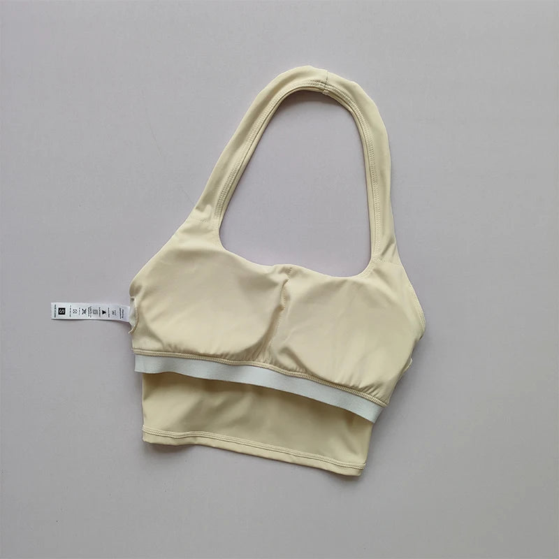 Brassière dos nu plissée - été