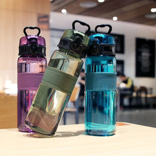 Gourde de sport 500 ml anti‑fuite avec filtre à thé