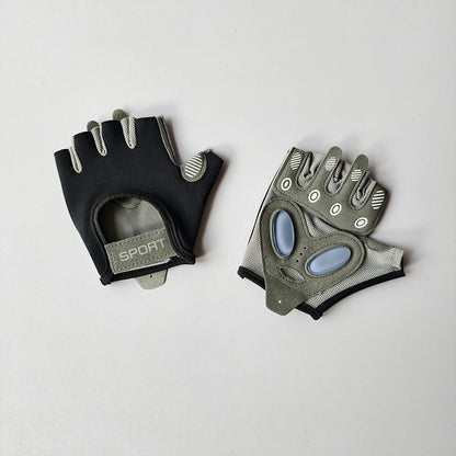 Gants de fitness femme demi‑doigts – antidérapants