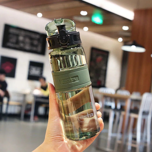 Gourde de sport 500 ml anti‑fuite avec filtre à thé