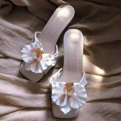 Sandales fleurs