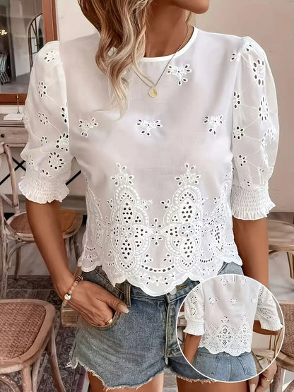 Chemisier en dentelle