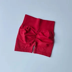 Short de Sport Femme – Taille Haute, Effet Push-Up & Séchage Rapide