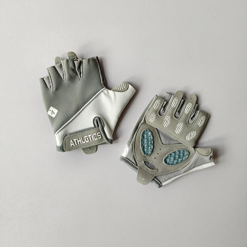 Gants de fitness femme demi‑doigts – antidérapants